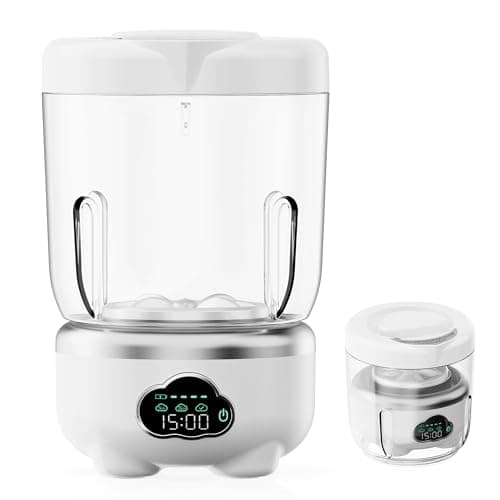 Underwear Washing Machine, Portable Washing Machine, 1.6L Foldable Mini Washer with 3 Modes, Rechargeable Laundry Machine for Socks, Baby Clothes, Travel, RV, Apartment