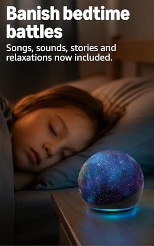 Amazon Echo Dot Kids (newest model), Smart speaker to enjoy age-appropriate audiobooks, interactive games and Alexa+ experiences to create and learn, Owl design — view 2