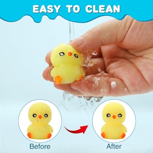 30 Pack Squishy Toys, Kawaii Squishies Party Favors for Kids 4-8 8-12 Treasure Box Toys for Classroom Birthday Xmas Gifts Goodie Bag Mini Animals Mochi Squishy Stress Relief Sensory Toys Random — view 6