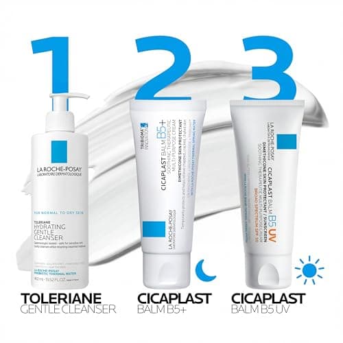 La Roche-Posay Cicaplast Balm B5, Healing Ointment and Soothing Therapeutic Multi Purpose Cream for Dry & Irritated Skin, Body and Hand Balm, Baby Safe, Fragrance Free — view 6