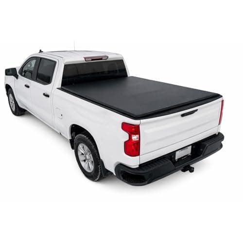 Soft Tri-Fold Truck Bed Tonneau Cover, 2002-2024 Ram 1500 Classic Body ONLY 6'4'' Bed (76.3''), Tear-Resistant, Weatherproof, by Tonno Monster