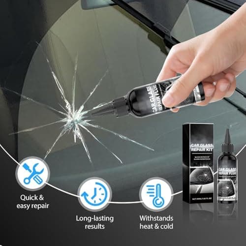 2026 Upgrade Car Windshield Crack Repair Kit, Windshield Repair Kit Car Glass Repair Kit for Cracks and Chips — view 2