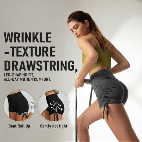 Hi Clasmix 5" Women's High Waist Biker Shorts - Running, Gym, Yoga, Cycling, Dance, Workout Athletic Shorts, Women's Sports & Recreation Shorts Sapphire Blue — view 2