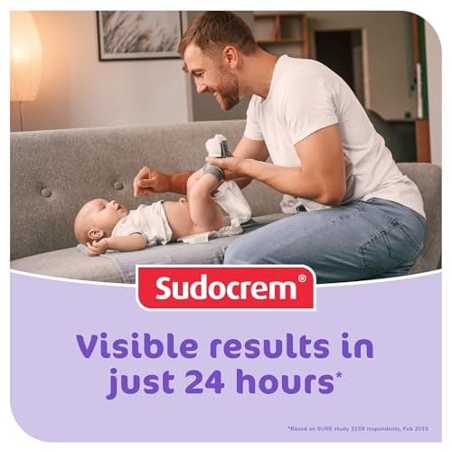 Sudocrem - Diaper Rash Cream for Baby, Soothes, Heals, and Protects, Relief and Treatment of Diaper Rash, Zinc Oxide Cream - 400g — view 3