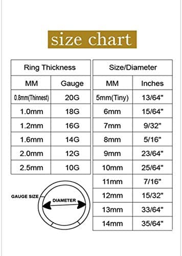 8mm Septum Ring Silver Nose Rings Hoop 18 Gauge Nose Hoop Helix Daith Tragus Earrings Hinged Segment Septum Clicker Lip Rings 18g Cartilage Earring Nose Piercing Jewelry Surgical Steel — view 4
