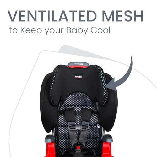 Britax Grow with You ClickTight Harness-2-Booster Car Seat, Cool Flow Gray — view 4
