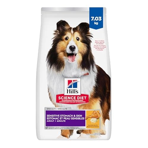 Hill's Science Diet Adult Sensitive Stomach & Skin Chicken Recipe Dry Dog Food 7.03 kg Bag