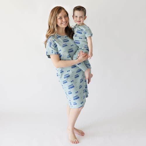 Parade Organic Signature Print '2-Way' Zip Romper - Short Sleeve Surf 18-24 Months — view 2