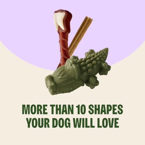 Wellness WHIMZEES Freshzees Natural Dog Dental Treat, Soft Chews, Freshens Breath, Extra-Small Size, 14.81 oz Bag, 56 Count — view 5