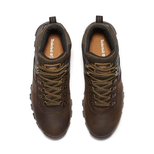 Timberland Men's Mt. Maddsen Anti-Fatigue Hiking Wateproof Leather Hiking Boot, Dark Brown Full-Grain, 10.5 Wide — view 4