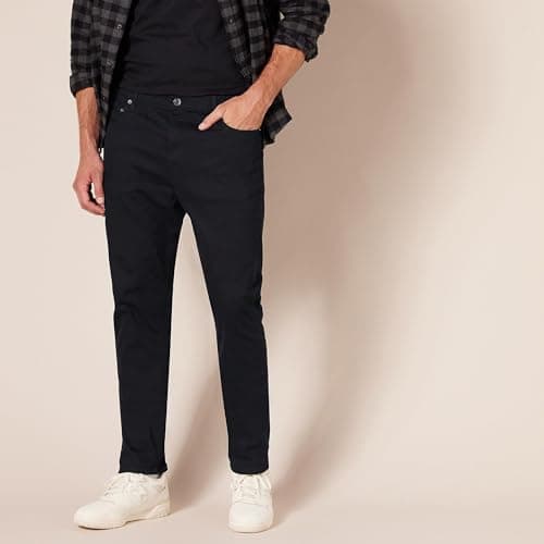 Amazon Essentials Men's Skinny-Fit Stretch Jean, Black, 30W x 32L — view 4