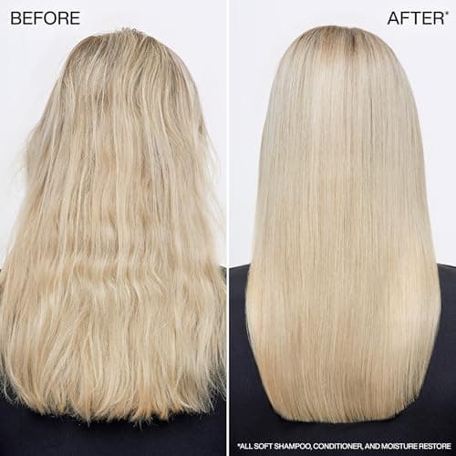 Redken All Soft Sulfate Free Hair Conditioner for Dry/Brittle Hair, Moisturizes, Provides Intense Softness, With Argan Oil — view 4