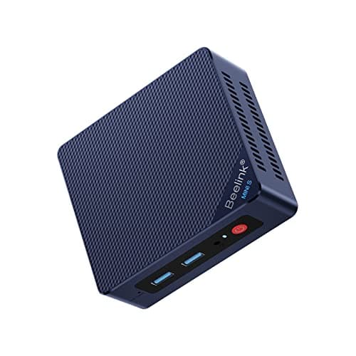 Beelink Mini PC, Mini S12 Intel 12th Gen 4-Core N95(up to 3.4GHz), Mini Computer 8GB DDR4 RAM 480GB SSD, Desktop PC Dual HDMI 4K UHD/Gigabit Ethernet/Dual WiFi5/BT4.2/HTPC/W11 Home