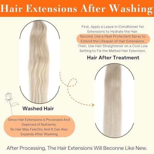Full Shine Sew in Hair Extensions Real Human Hair 22 Inch Weft Extensions Color 2 Dark Brown Double Weft Full Head Straight Human Hair 105 Grams Hair Extensions Sew in Bundles Straight Hair — view 8