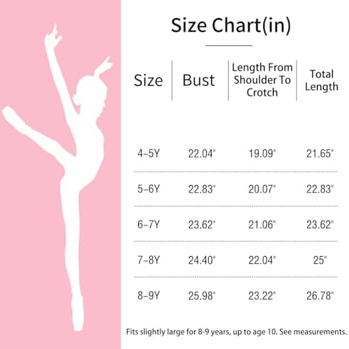 ACOCOPY Leotards for Girls Gymnastics Stretchy Purple Blue Biketard Unitard Bling Quick Dry Dance Bodysuits Size 6-7 — view 5