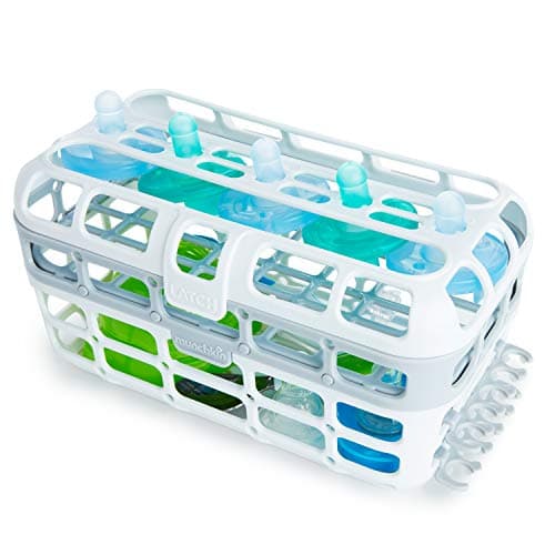 Munchkin® High Capacity Dishwasher Basket, 1 Pack, Grey — view 5