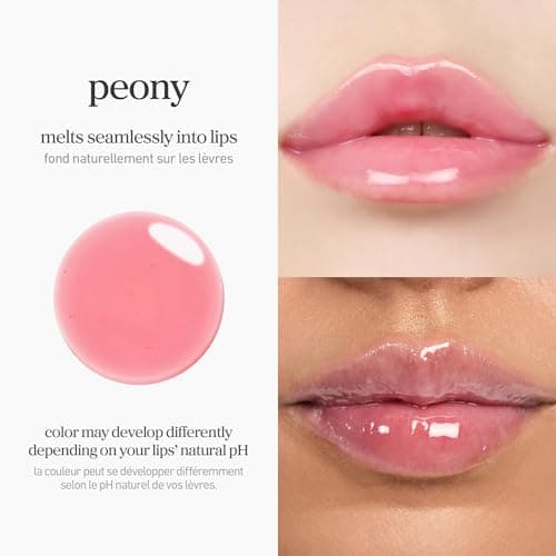 NOONI Vegan Korean Appleseed Lip Oil - Applepeony | Lip Stain, Long Lasting Hydration, Plumping, Moisturizing for Dry Lips, Peony Extract, Lip Gloss Makeup, 0.12 Fl. Oz. Baby Pink, Gifts for Women — view 3