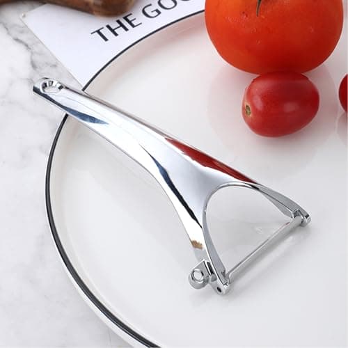 ANMIOU Vegetable Peeler Ergonomic Stainless Steel Handle for Potato Apple — view 2