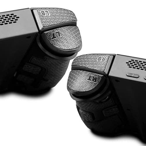Luck&Link Controller Grip For Legion Go 2, Textured Skin kit,Anti-Skid Sweat-Absorbent Controllers Handle Grips, Buttons,Triggers,D-pad (PRO - Dark Gray) - Windows — view 3