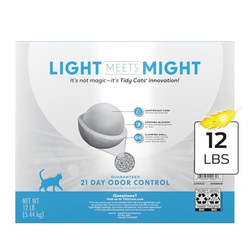 Purina Tidy Cats LightWeight With Glade Clear Springs Multi-Cat, Clumping, Low Dust, Scented Cat litter - 12 lb. Box — view 11