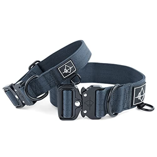 Made to ROAM Premium Dog Collar - Adjustable Heavy Duty Nylon Collar with Quick-Release Metal Buckle (Colorado Nightsky, Classic Size 3)