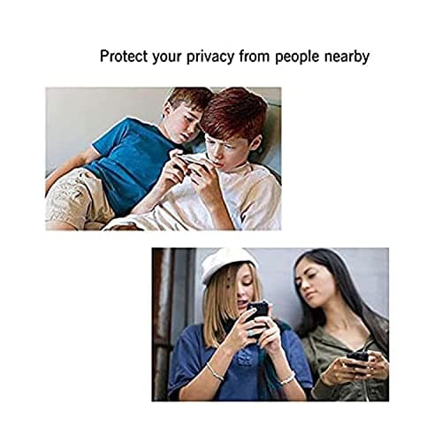 Ailun Privacy Screen Protector for iPhone 17e / iPhone 16e / iPhone 14 / iPhone 13 / iPhone 13 Pro [6.1 Inch] 2 Pack Anti Spy Private Tempered Glass Case Friendly [Not for iPhone 16 6.1 Inch] — view 3