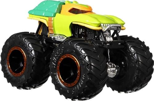 Hot Wheels Monster Trucks 2-Pack, Demolition Doubles Set of 2 Toy Vehicles in 1:64 Scale, for Kids & Collectors (Styles May Vary) — view 3