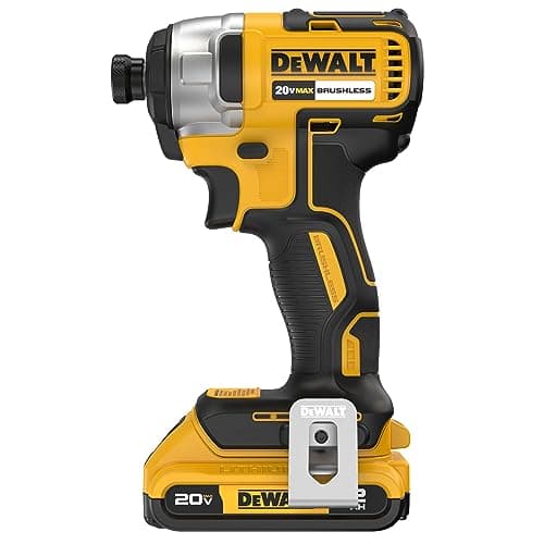 DEWALT 20V MAX Impact Driver, 1/4 Inch, Battery and Charger Included (DCF787D1) — view 5