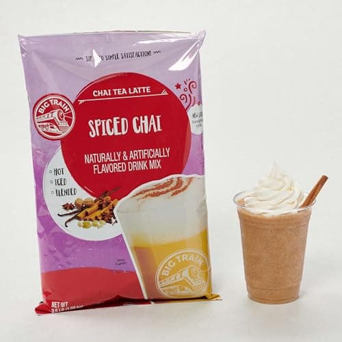 Big Train Spiced Chai Tea Latte Beverage Mix, 3.5 Pound (Pack of 1) — view 9