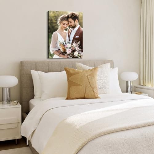 karani Custom Canvas Prints with Your Photos, Personalized Wall Art for Home Decor, Unique Personalized Gifts for Wedding, Birthday, Family & Friends, Ready to Hang Canvas Prints 8x10 — view 2