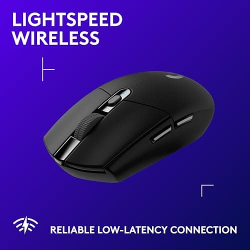 Logitech G305 Lightspeed Wireless Gaming Mouse - Black — view 2