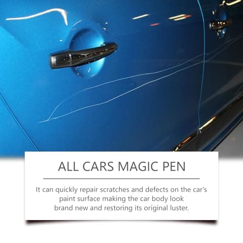 All Cars Magic Pen, Car Scratch Remover, 2 PACKS Magic Car Scratch Removal Pen, Lightweight and Fast,Long-Lasting,Black Car Paint Scratch Repair — view 2