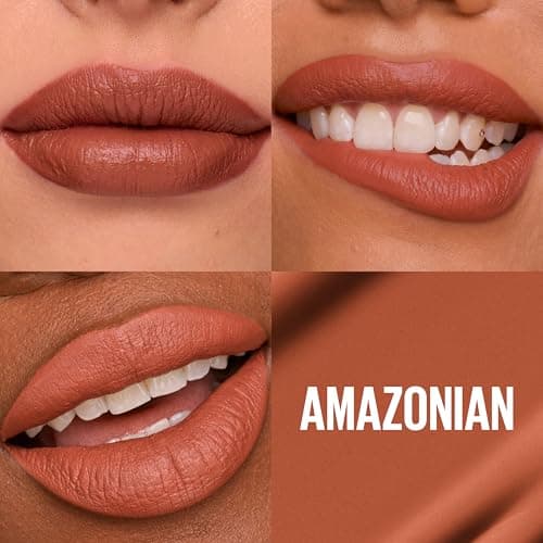 Maybelline New York SuperStay Matte Ink Liquid Lipstick, Amazonian, 0.17 fl. oz., 5 ml (Pack of 1)