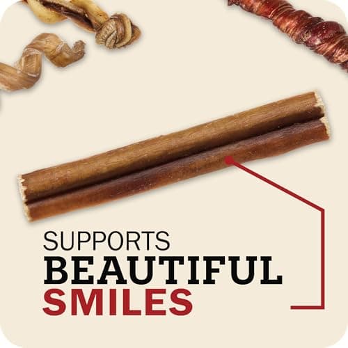 Redbarn Pet Products 12" Braided Bully Sticks for Dogs 2-Count, Pack of 12 — view 3