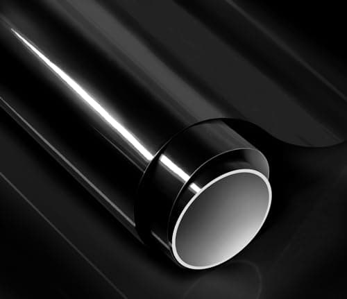 ColorFusion PPF by VViViD, Gloss Piano Black Dry Apply PPF Vinyl Car Wrap Roll 1.3ft x 5ft — view 6