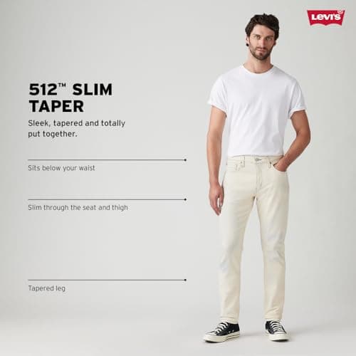 Levi's Men's 512 Slim Taper Fit Jeans, (New) Bright Ideas, 34Wx30L — view 3