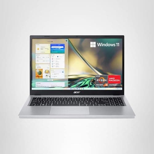 acer Aspire 3 A315-24P-R7VH Slim Laptop | 15.6" Full HD | AMD Ryzen 3 7320U Quad-Core | AMD Radeon Graphics | 8GB LPDDR5 | 128GB NVMe SSD | Wi-Fi 6 | Windows 11 Home — view 9