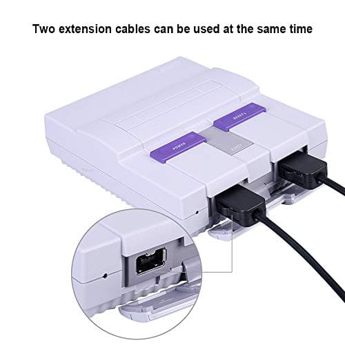 Smatree Extension Cable Compatible for NES/SNES Classic Controller Extension Cord 3M/10ft (2-Pack) Classic Edition/Super NES Classic Edition (2017) Controller — view 5