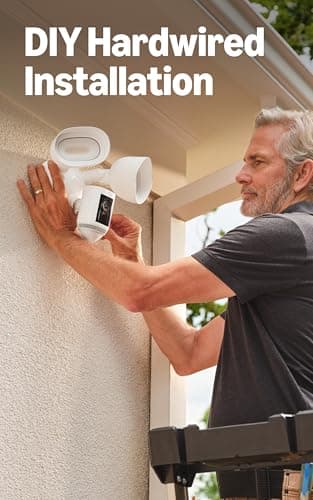 Ring Floodlight Cam Wired Pro, Home or business security, Retinal 2K Video, Color Night Vision and Two-Way Talk with Audio+, Dark Bronze — view 5