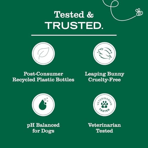 MRS. MEYER'S Clean Day 3 in 1 Dog Shampoo, White Peach Scent, 14oz — view 7