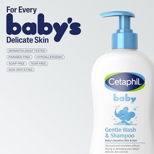 Cetaphil Baby Gentle Wash and Shampoo, 400ml — view 3
