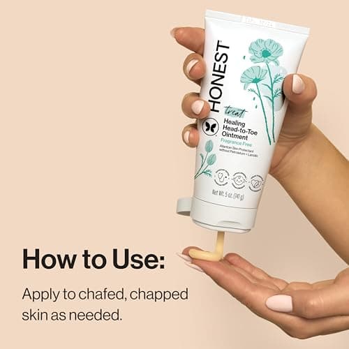 The Honest Company Head to Toe Multi-Purpose Healing Ointment, Safe for Sensitive Skin, Hypoallergenic, Fragrance-Free, Vegan, 5 oz — view 7