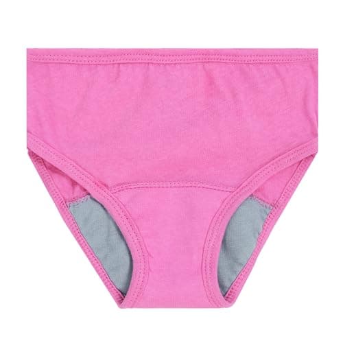 Fruit of The Loom Girls Cotton Training Brief Underwear, 3-Pack, Assorted, 2T-3T — view 4