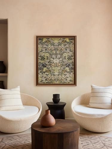 16 PCS Framed Vintage Canvas Wall Art Decor, Farmhouse Wall Prints for Bedroom Bathroom Office, Rustic Posters for Living Room Aesthetic, Nature Painting Artwork — view 4