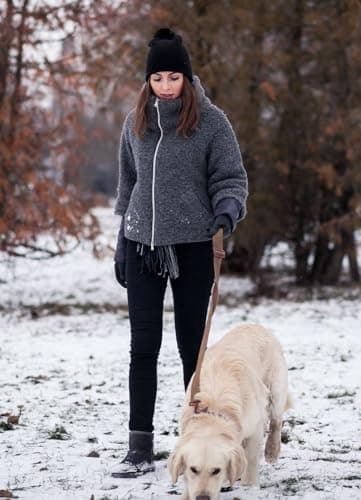 baleaf Women's Fleece Lined Leggings, High Waisted Black M — view 2