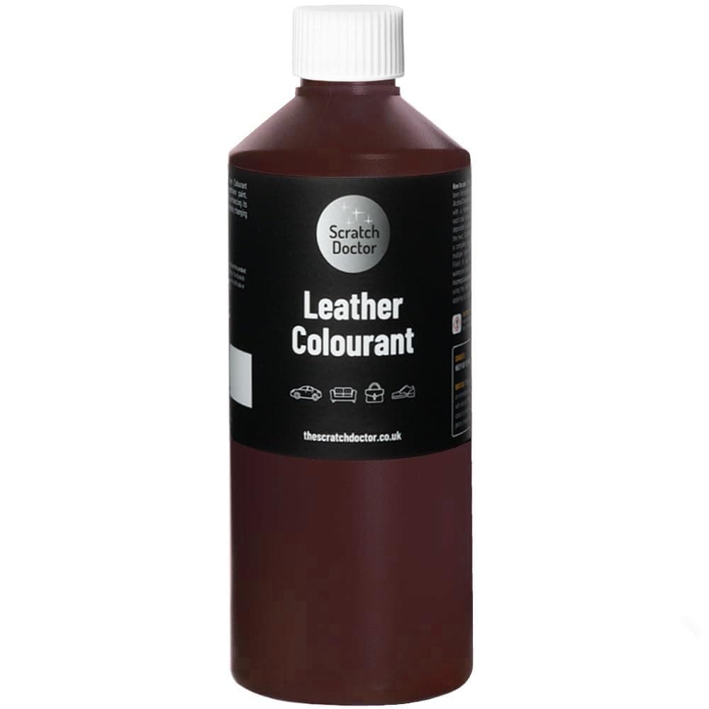 Scratch Doctor Leather Colourant Restore & Repair Leather Faux Vinyl Paint for Furniture Sofas Car Seats Shoes Handbags (Black, 500ml) — view 11