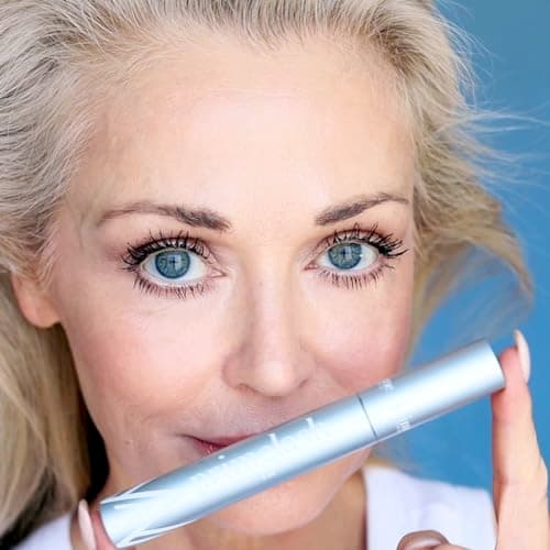 Prime Prometics PrimeLash Mascara for Older Women – Volumizing, Incredible Length in 2 Coats – Long-Stay, Zero Clumps, Hypoallergenic (Black) — view 2