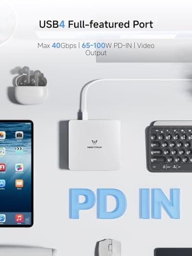 MINISFORUM UM880 Plus Mini PC AMD Ryzen 7 8845HS(8C/16T, up to 5.1GHz), 32GB DDR5 1TB PCIe4.0 SSD, HDMI+DP+USB4 Triple Outputs, OCuLink Port, 2.5G LAN, 5x USB Port, Radeon 780M Graphics Micro Computer — view 5
