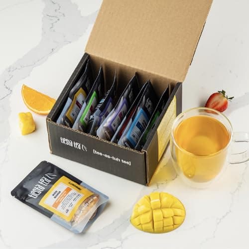 Tiesta Tea - Top 8 Favorites Sampler Set, Loose Leaf, Up to 80 Cups, High to No Caffeine, Hot & Iced, Tea Variety Pack with Green, Herbal, & Black, 8 Sample Pouches — view 5