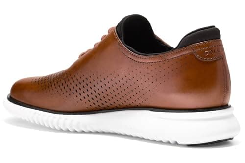 Cole Haan Mens 2 Zerogrand LSR Wing British Tan/Black/Ivory 10.5 D - Medium — view 9